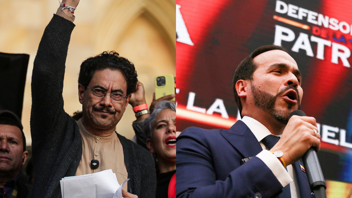 Iván Cepeda y Abelardo de la Espriella