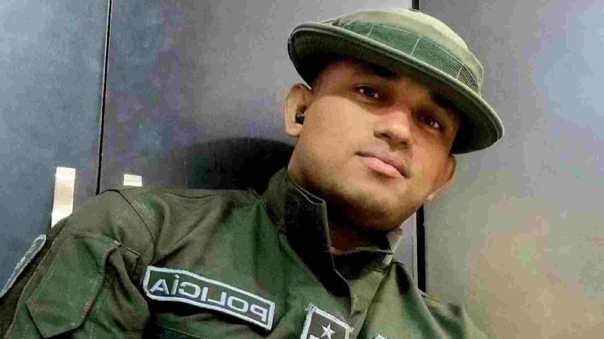 Muere policía en hostigamiento de Río de Oro, Cesar. Fue identificado como el subintendente Jorge Luis Taborda.