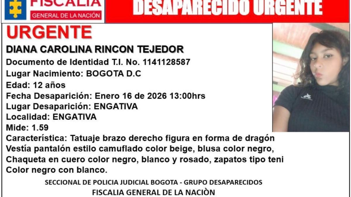 Buscan a joven desaparecida desde enero