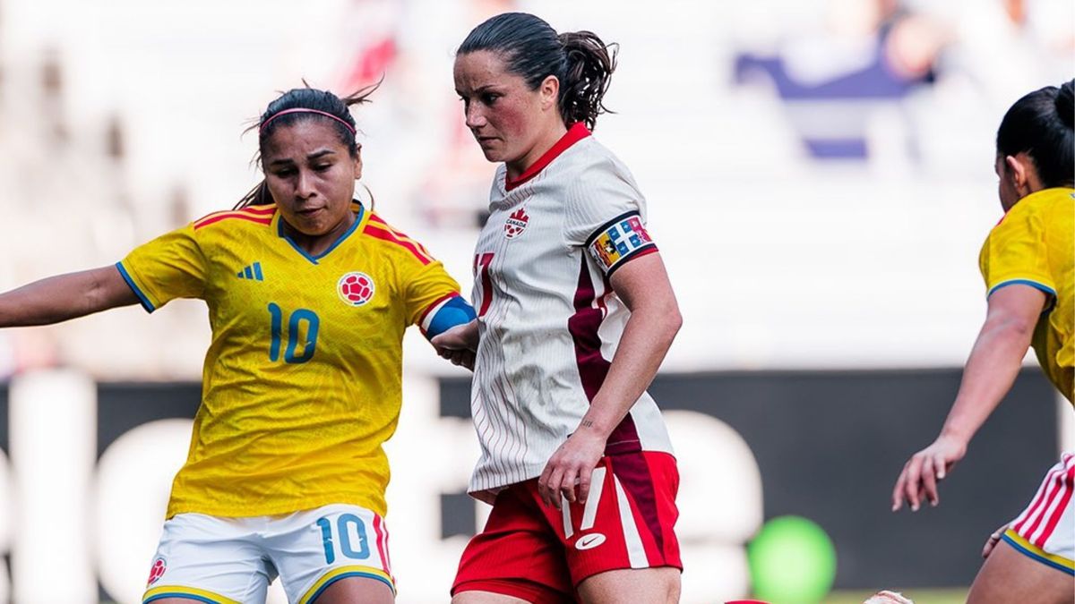 Selección Colombia perdió ante Canadá en el debut de la She Believes Cup