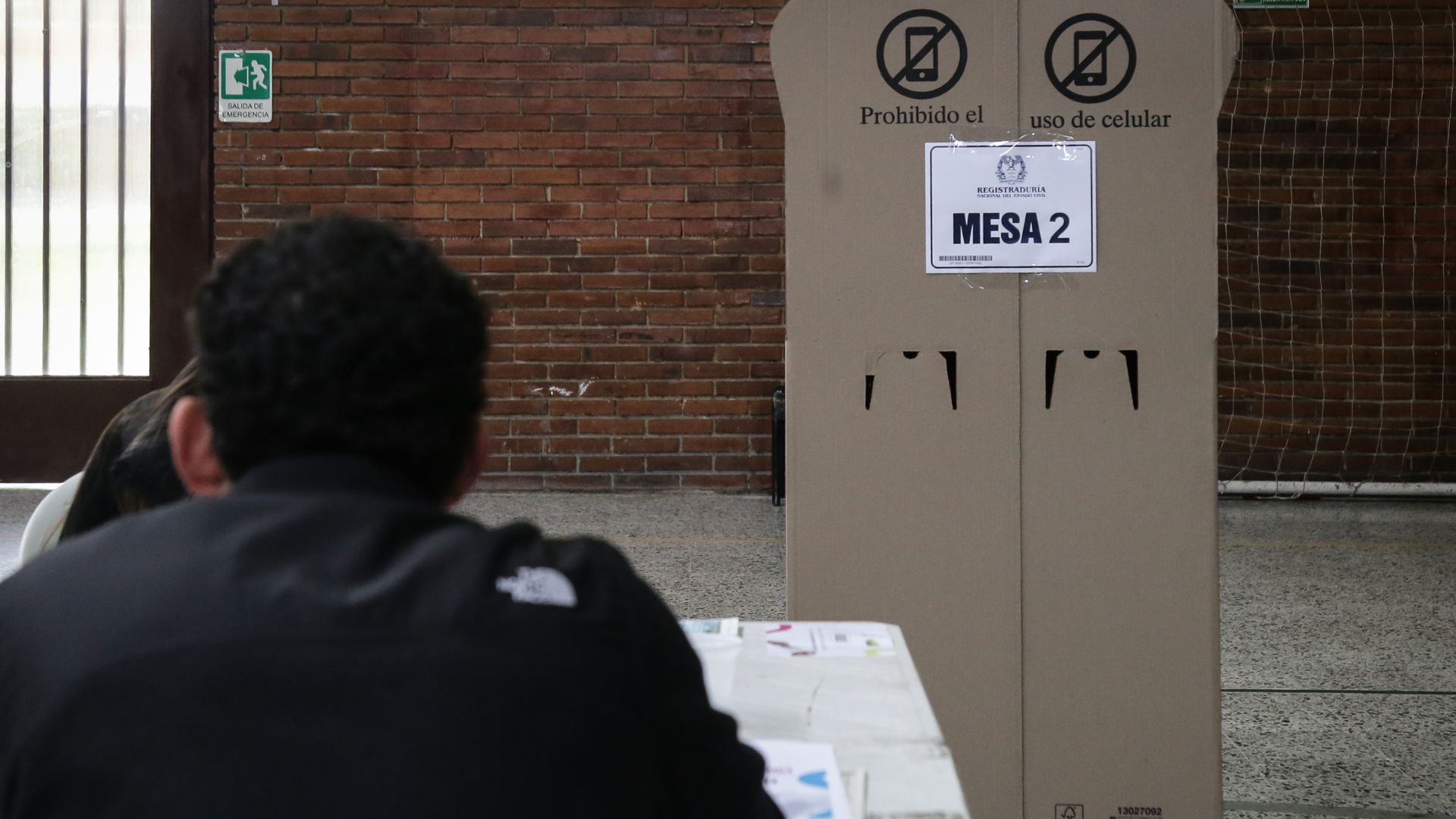 Puestos de votación para elecciones en Colombia.