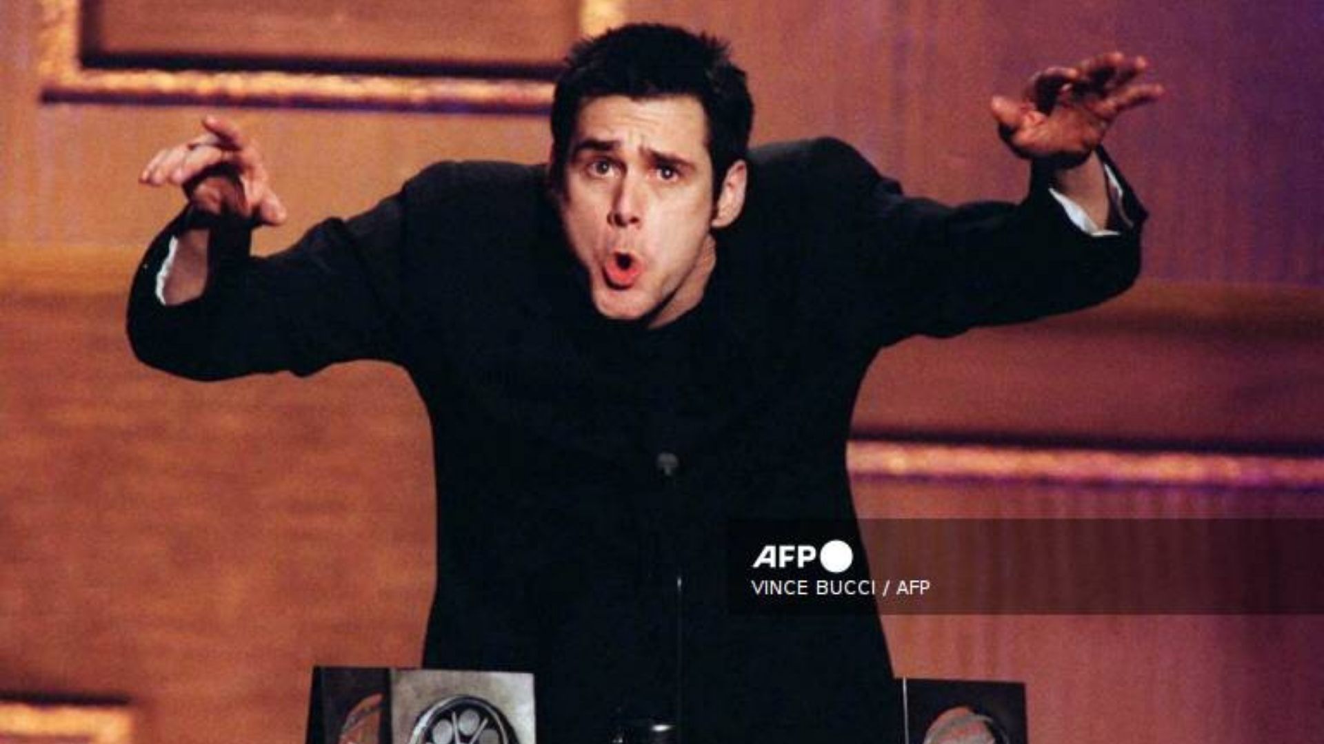 El actor Jim Carrey en 1996.