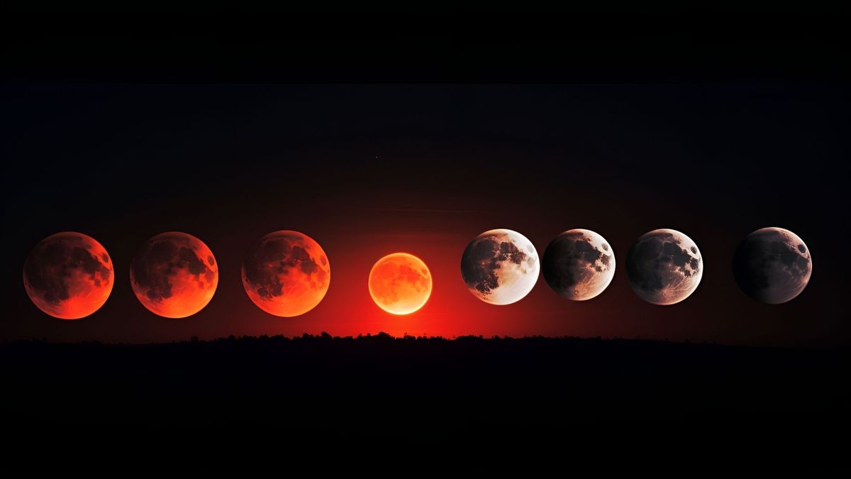 La Luna de sangre del 3 de marzo 2026 se podrá ver en Colombia al amanecer hacia el oeste.