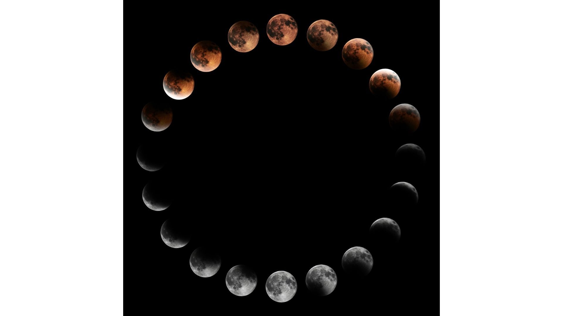 Para fotografiar el eclipse lunar, elija un lugar con horizonte occidental despejado y sin obstáculos.