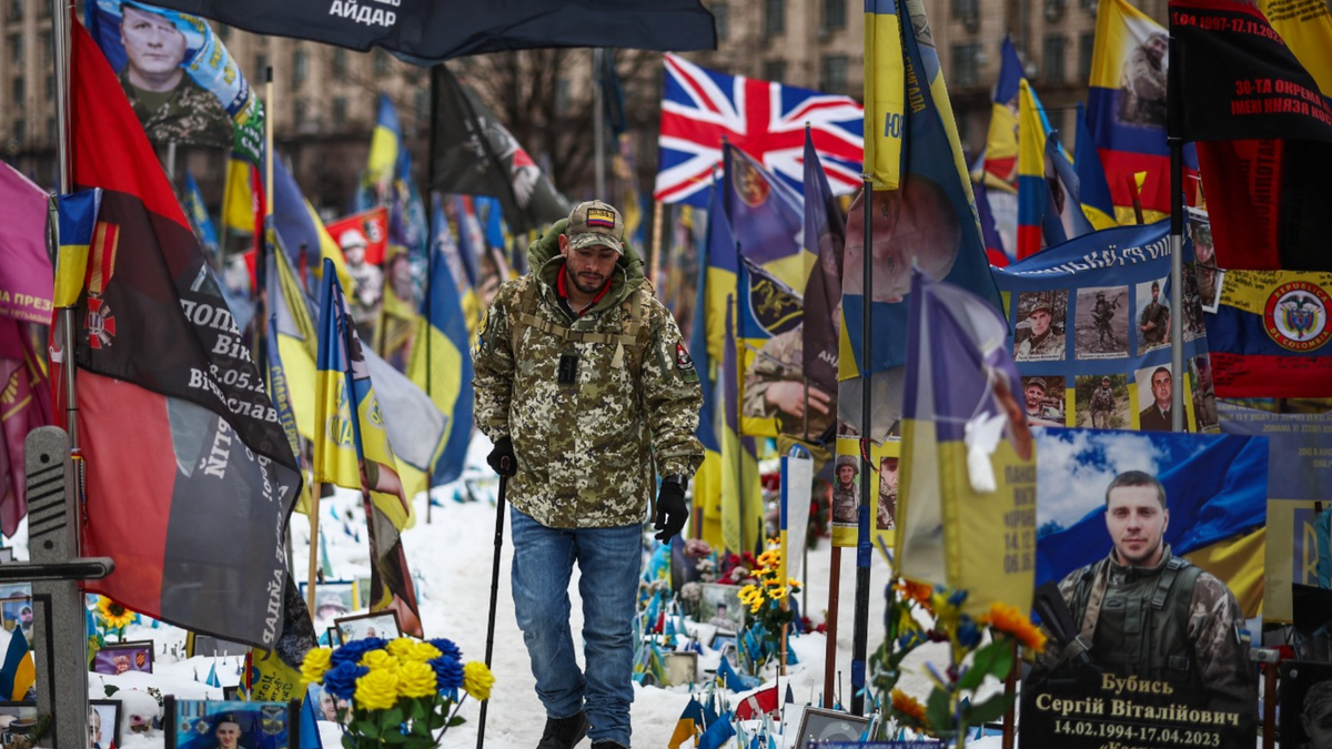 mercenario Colombiano en Ucrania.