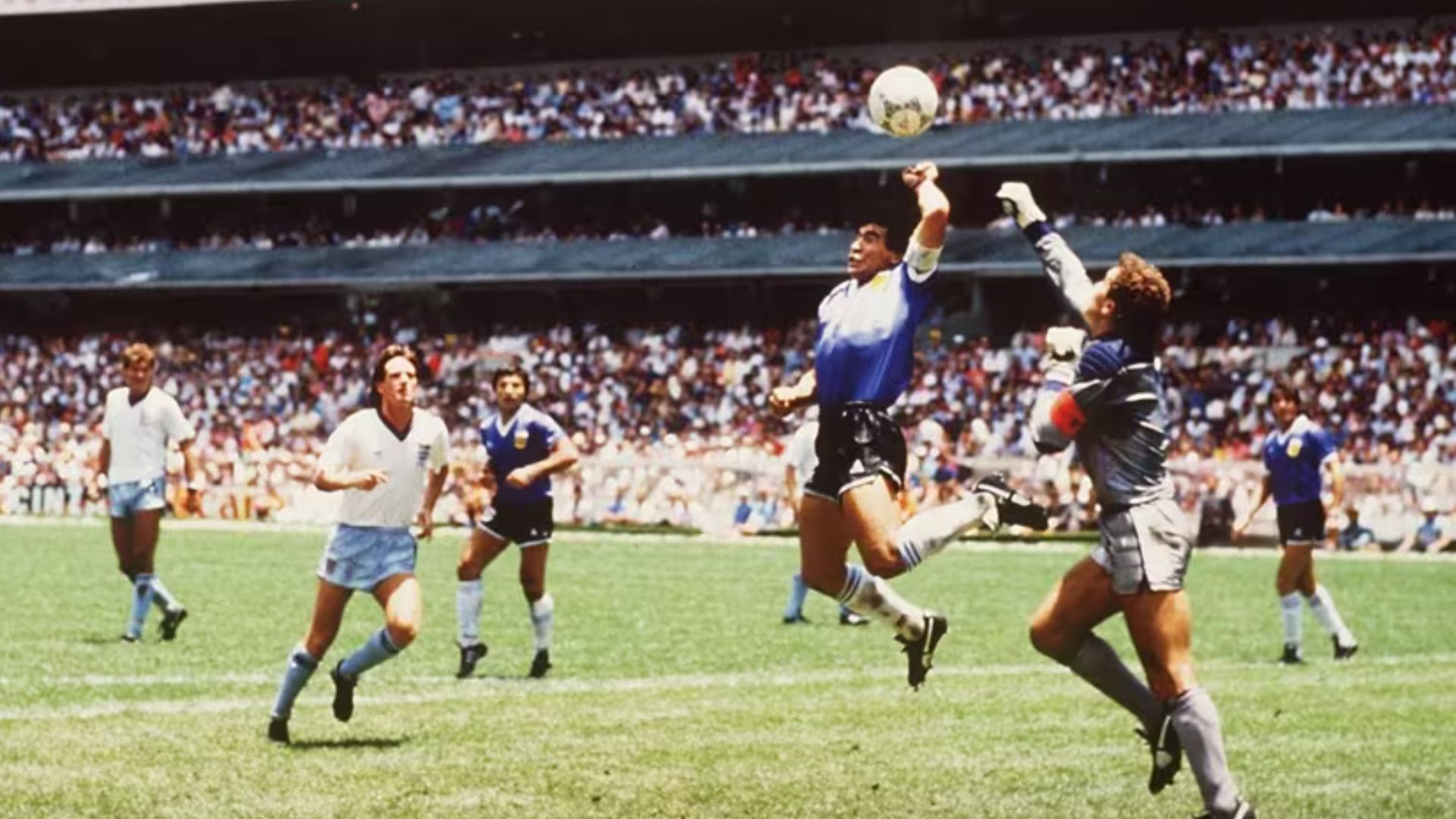 La mano de Dios es uno de los goles más recordados en la historia de los mundiales.