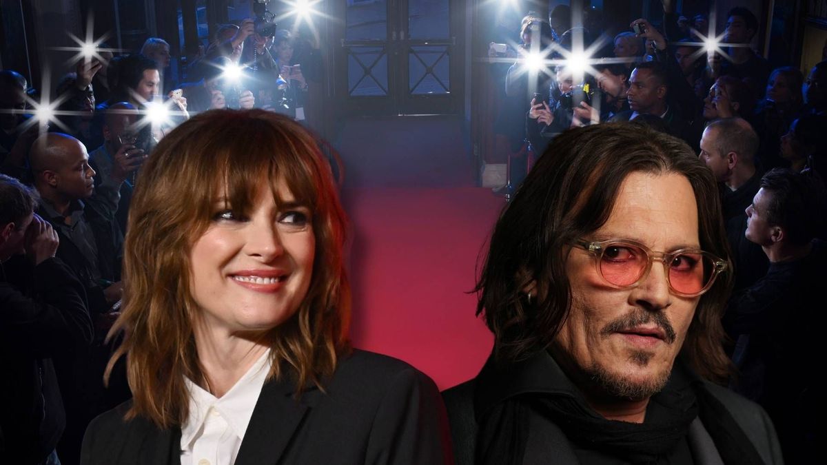 Winona Ryder y Johnny Depp durante un evento en 1990, año en que se comprometieron y filmaron juntos.