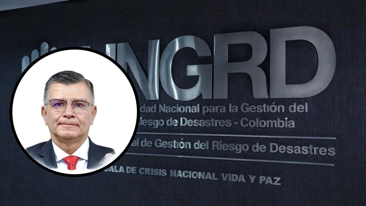 Vicealmirante en retiro de la Armada Nacional, José Ricardo Hurtado Chacón, subdirector para el manejo de desastres de la Unidad Nacional de Gestión del Riesgo.