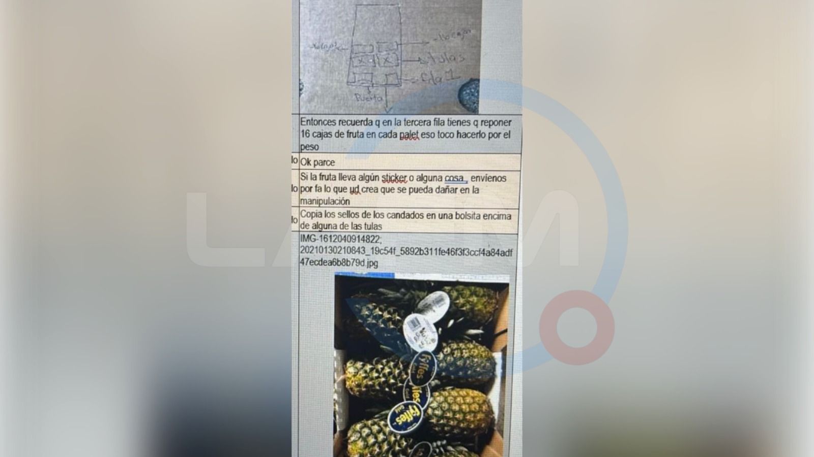 Además de coordinar la salida de cargamentos de cocaína a Europa, también dirigía la recepción de los pagos que los contactos internacionales realizaban al Clan del Golfo