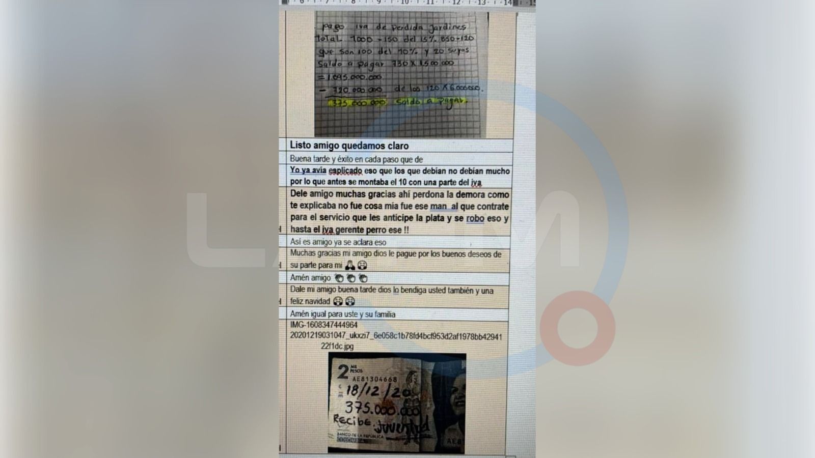 “Este narcotraficante es el arquitecto de lograr construir y fortalecer esas finanzas criminales de estas estructuras