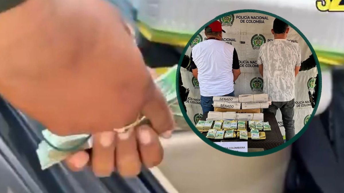 Policía incauta $145 millones dentro de un vehículo; al parecer, eran para compra de votos.