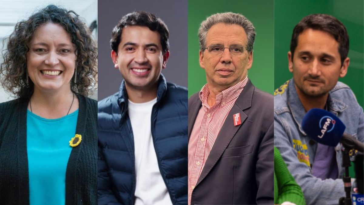 Angélica Lozano, Daniel Briceño, Pedro Nel Ospina y Nicolás de Francisco