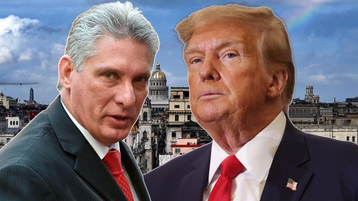 Donald Trump - Miguel Díaz Canel