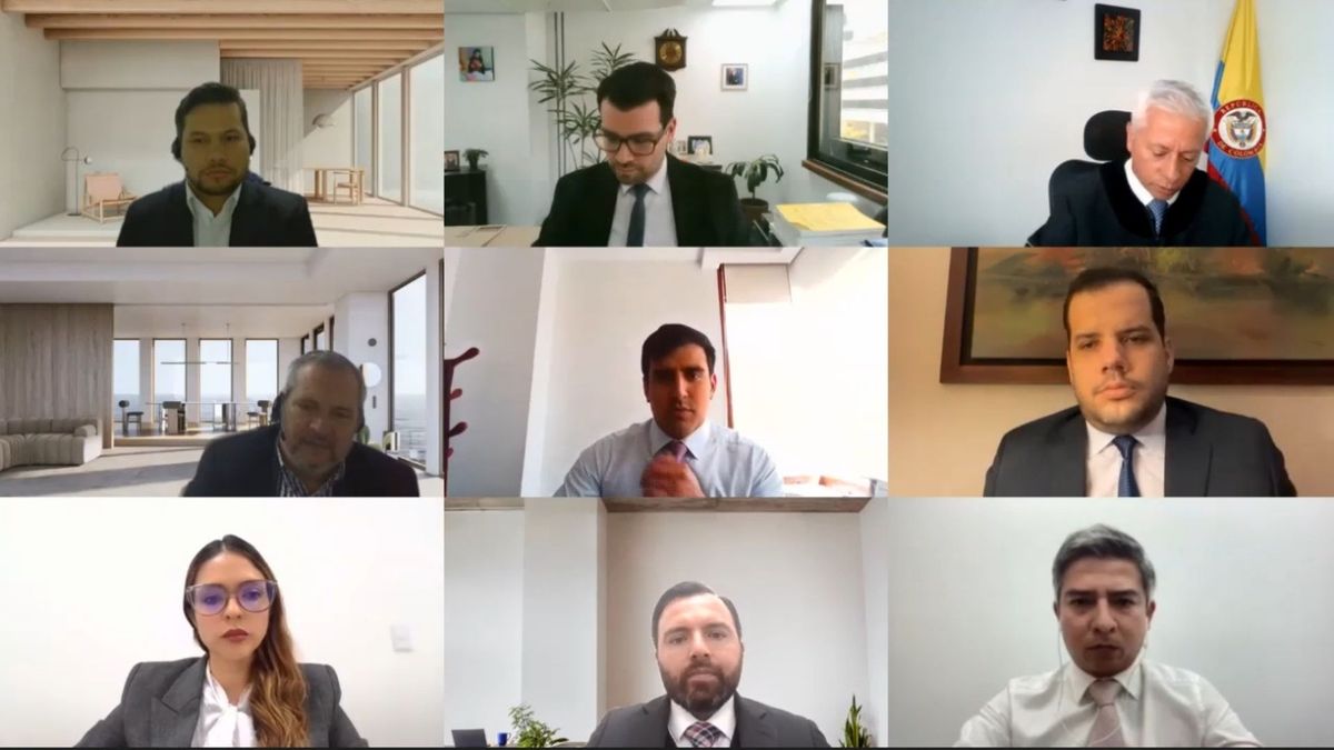 Iván Name y Andrés Calle acudieron de forma virtual a una audiencia clave en la Corte Suprema. El alto tribunal rechazó una nulidad y decretó varias pruebas contra los excongresistas.