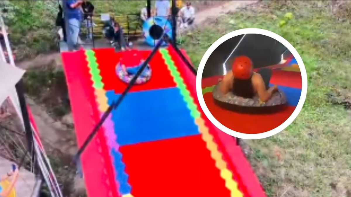 El tobogán del complejo turístico fue inaugurado en febrero y era promocionado como atracción extrema.