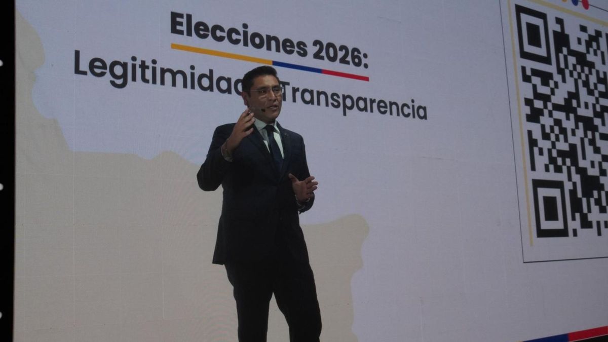 Cristian Quiroz, presidente del CNE