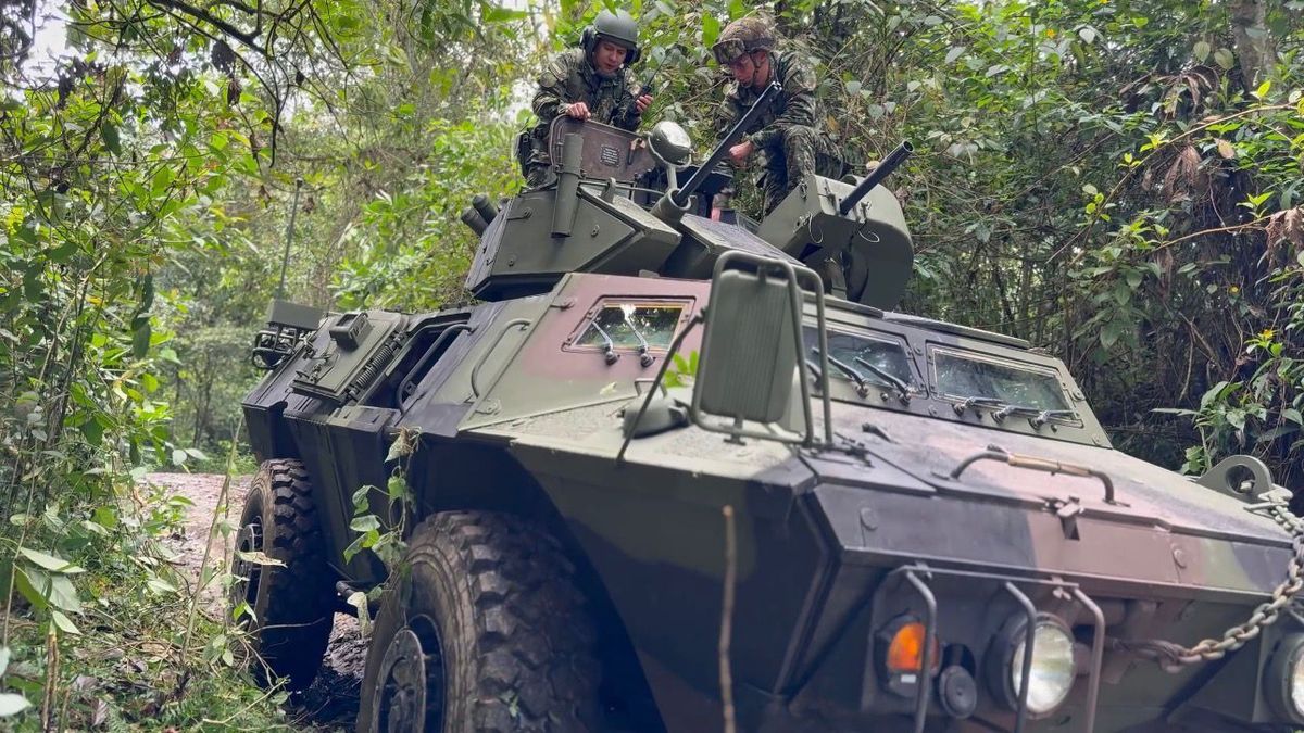 Tropas del Ejército Nacional.