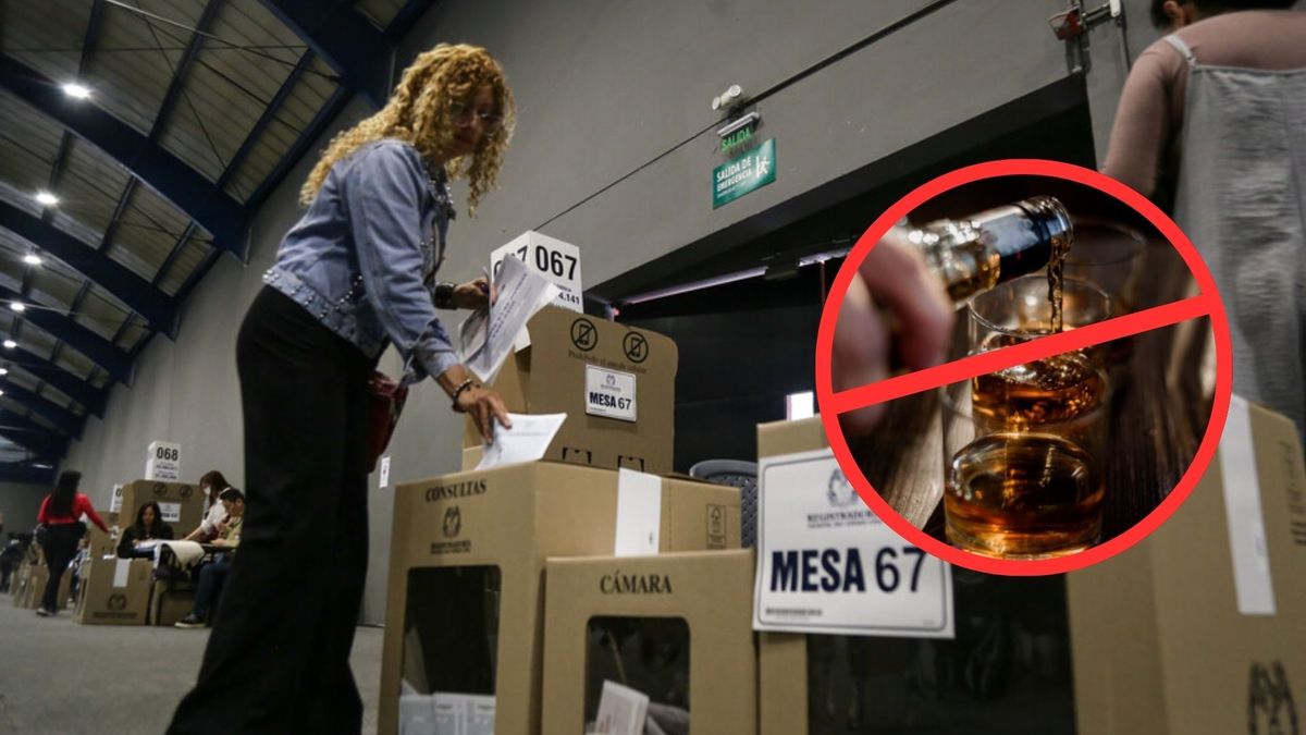 Ley seca en Colombia por elecciones