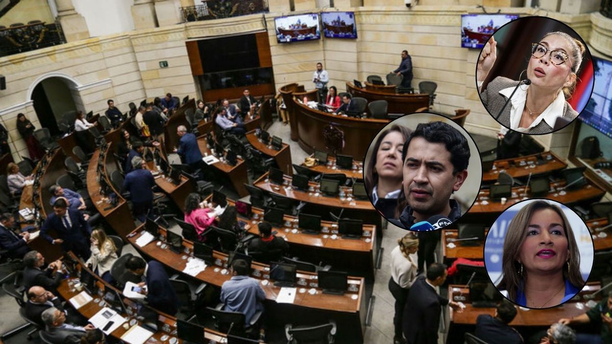 Los diez candidatos más votados a Cámara por Bogotá.