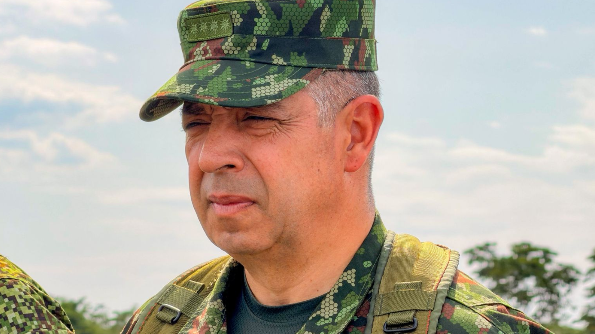 General Hugo Alejandro López Barreto, comandante de las Fuerzas Militares.