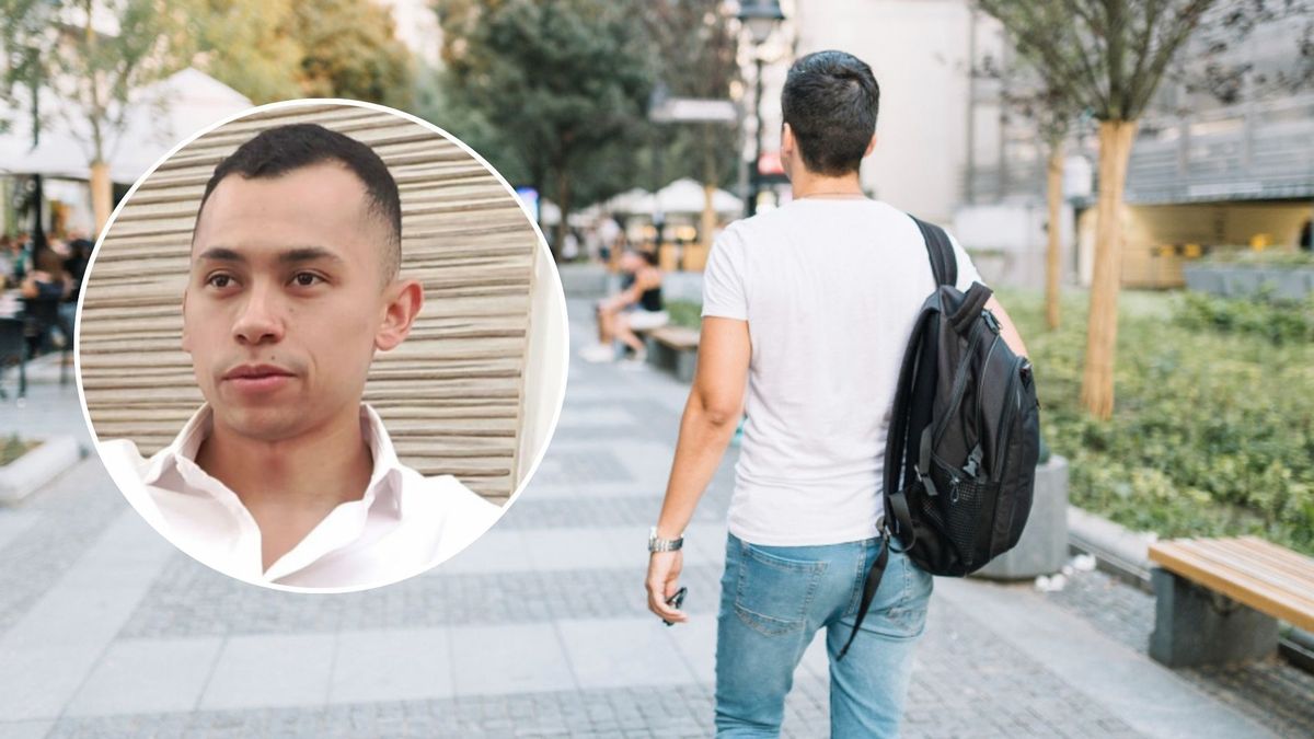 Otro aspecto que consideran relevante para la investigación es el estado del joven cuando fue captado por los sistemas de videovigilancia.