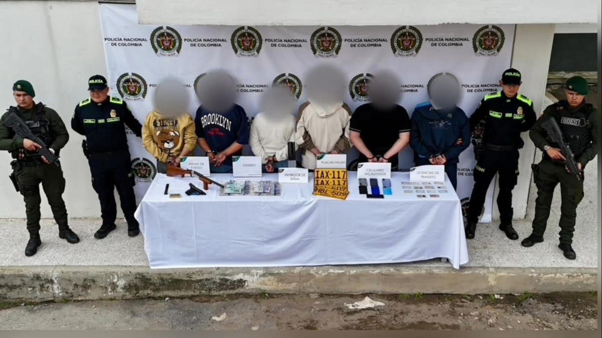 Esta organización estaba dedicada al hurto de vehículos mediante las modalidades de halado y atraco en distintos municipios de Cundinamarca.