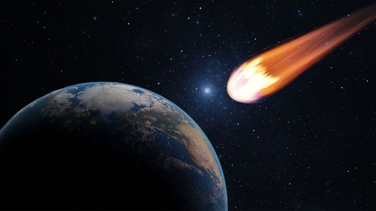 El meteoro no provocó heridos en la zona de impacto.