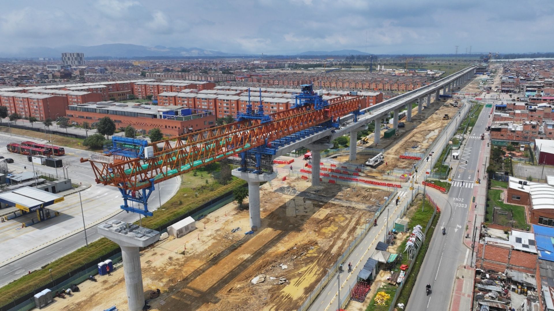 El proyecto también tiene infraestructura para otros medios de transporte.