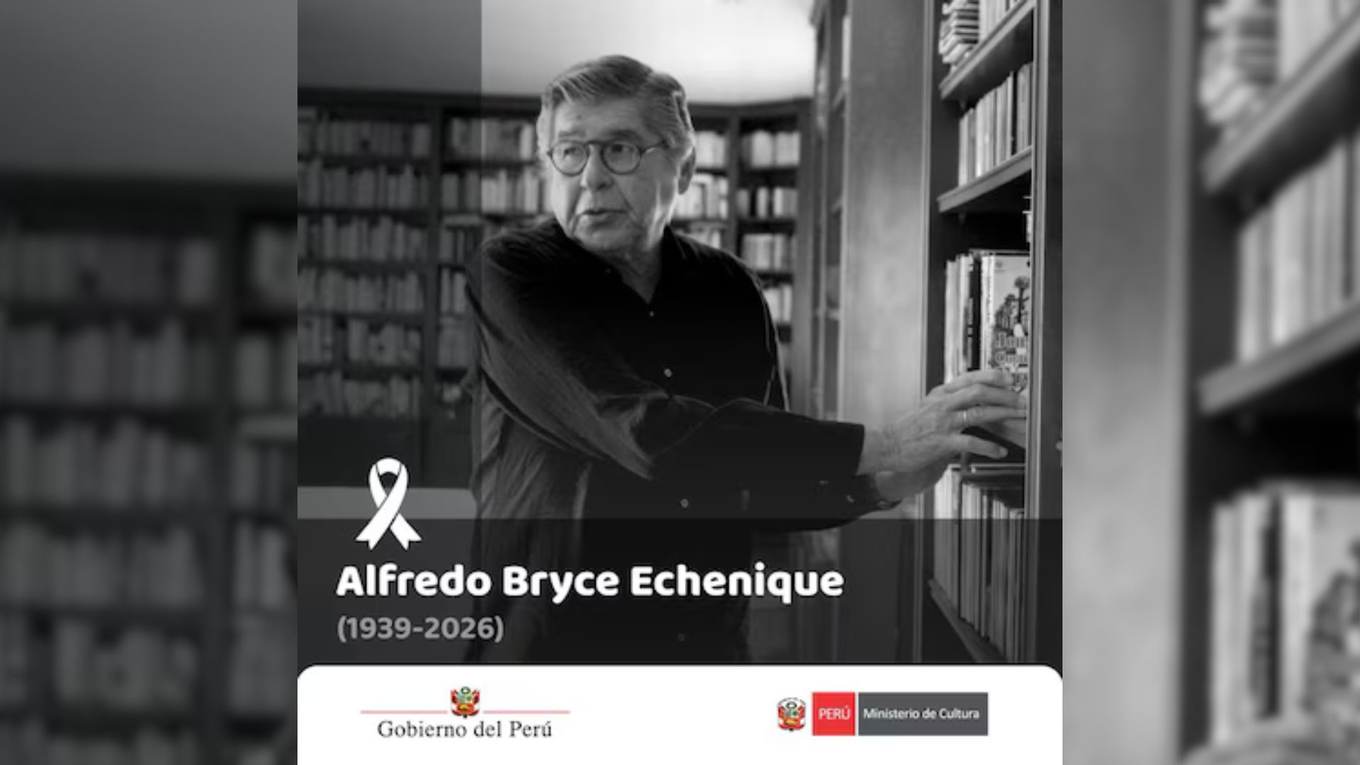  Alfredo Bryce Echenique escribió novelas, cuentos y ensayos.