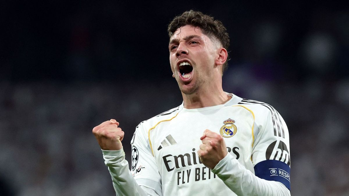 Federico Valverde fue figura en el juego contra Manchester City.