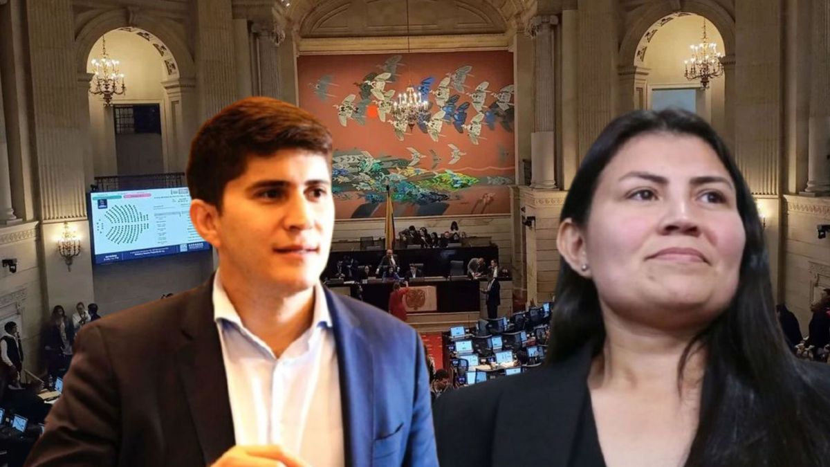 Wadith Manzur y Karen Manrique