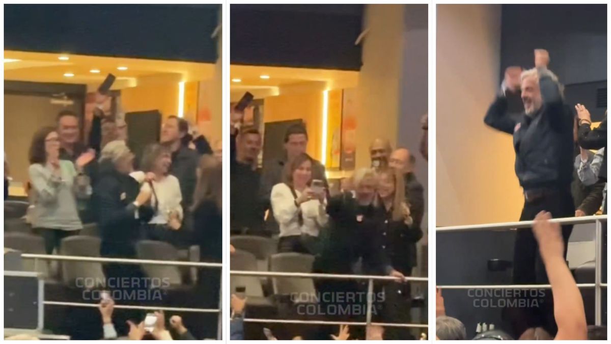 Usuarios de la red social X publicaron videos en los que se puede ver a las personas señalando hacia el lugar y gritando “Ese es, ese es”.