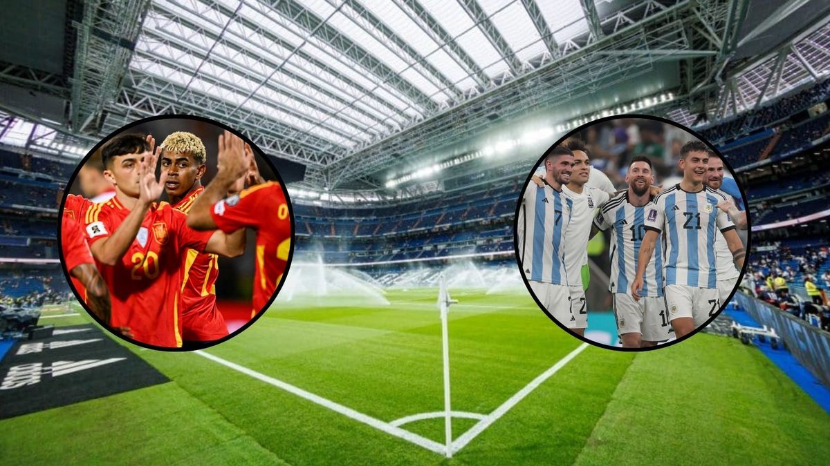 La Finalíssima se jugaría en el estadio Santiago Bernabéu este mismo mes de marzo