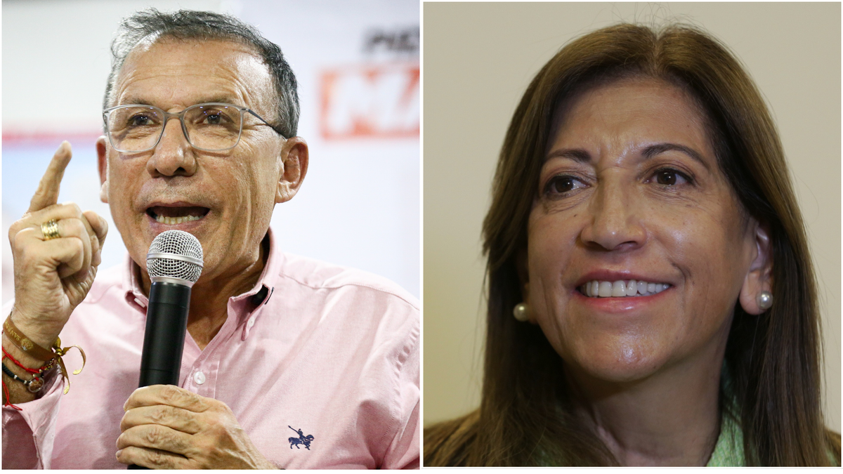 Martha Lucía Zamora y Roy Barreras