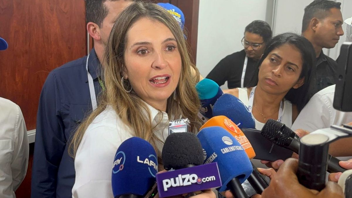 Paloma Valencia en el Congreso Nacional de Municipios que se desarrolla en Cartagena por estos días.