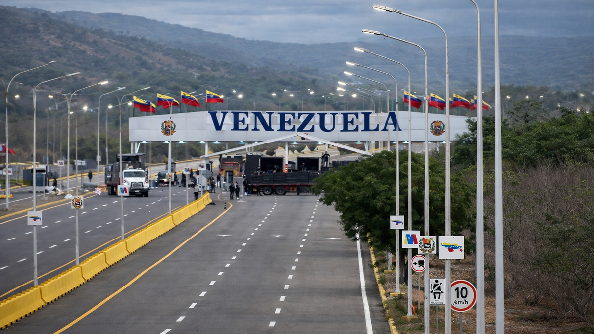 Frontera entre Colombia y Venezuela.
