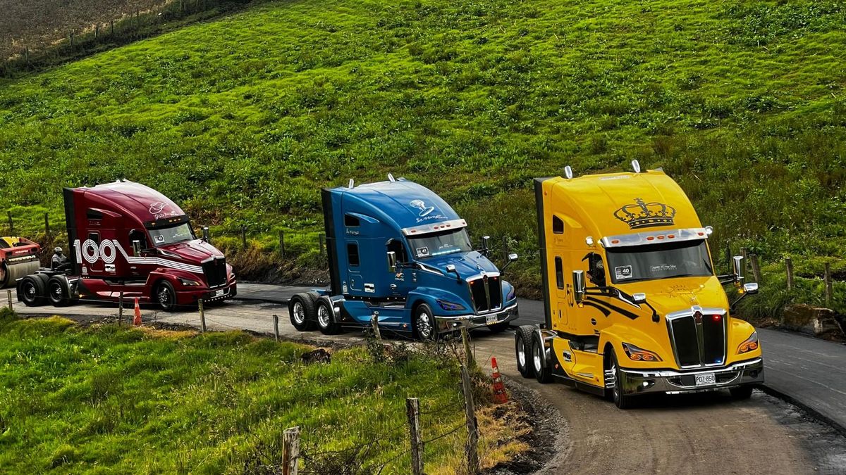 Tractomulas en Bogotá