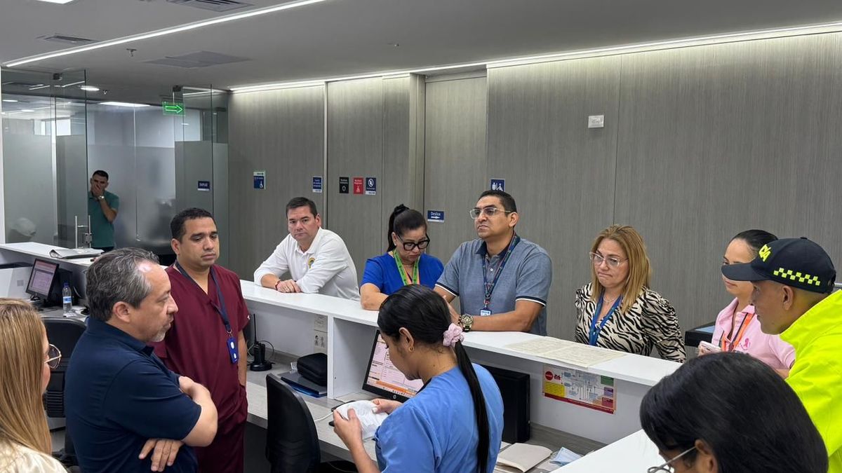 Operativo en IPS Virrey Solis, Cartagena