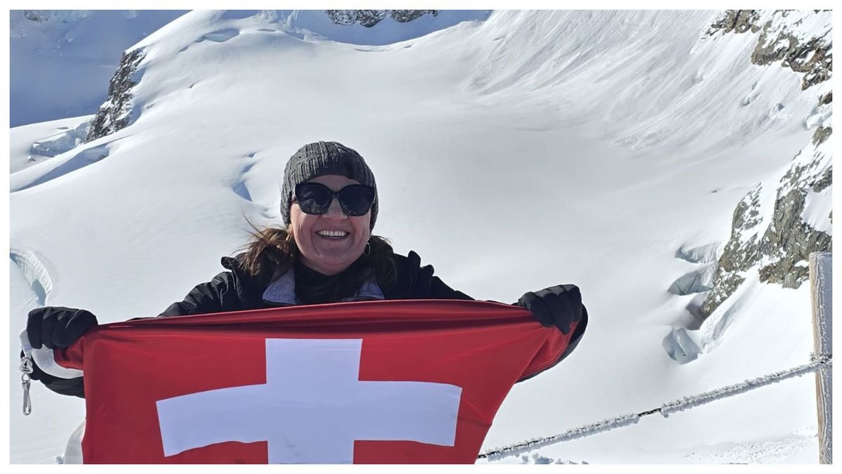 Cortesía: Patricia Torres a La FM desde Jungfraujoch, donde están la estación de tren y de ski más altos de Europa