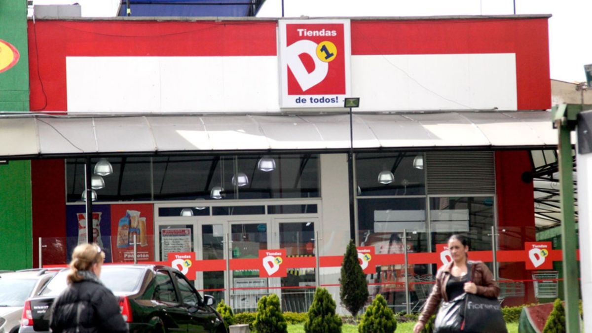 Tiendas D1, en Bogotá.