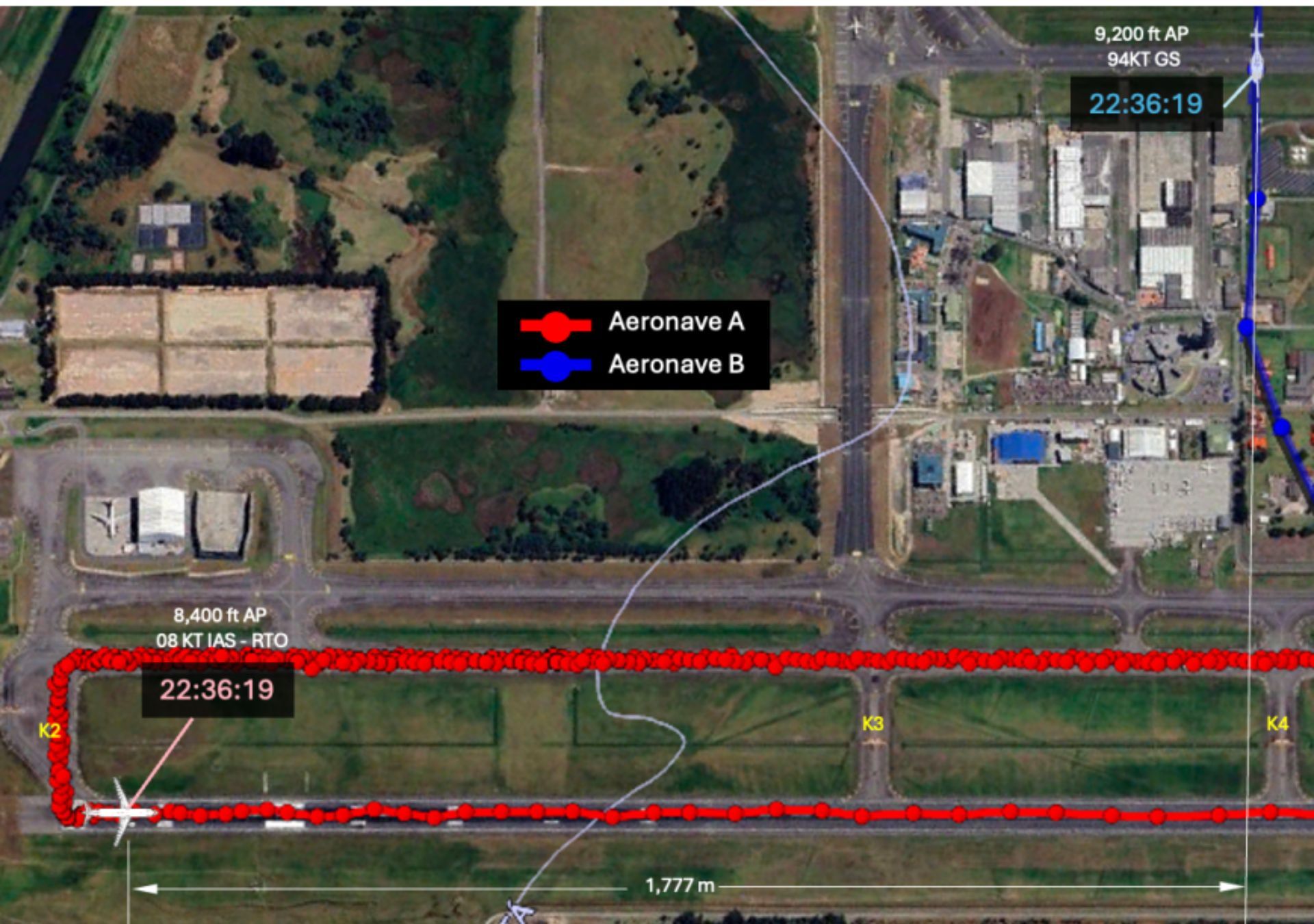 Incidente de Latam en el Aeropuerto 