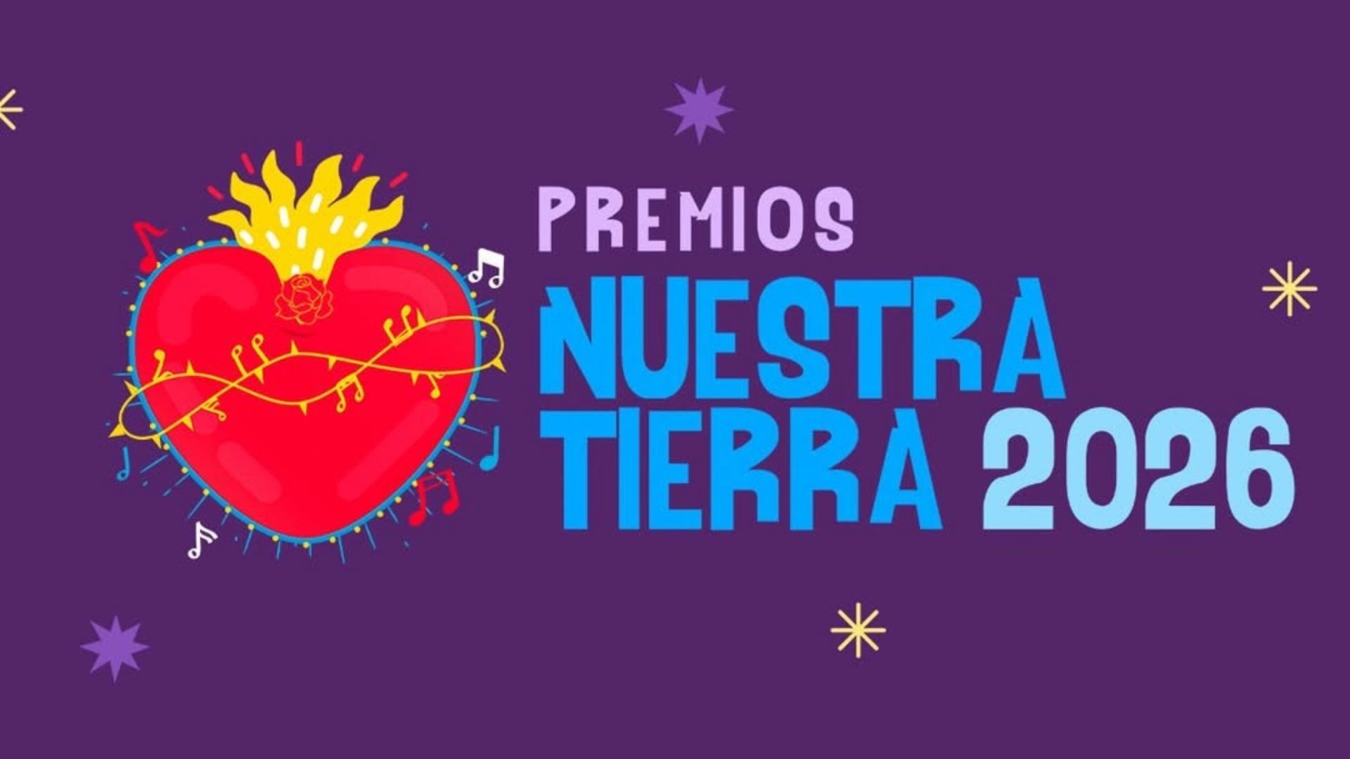 La dinámica de votación de los Premios Nuestra Tierra 2026 permitirá apoyar a artistas en diferentes géneros musicales.