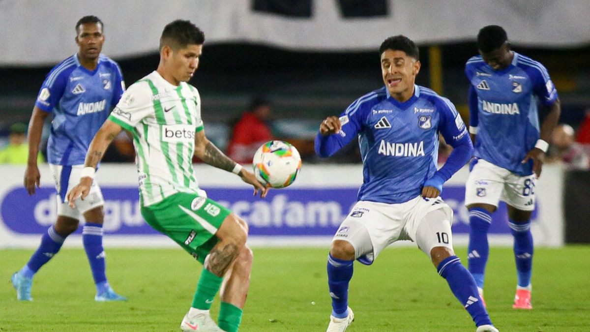 Nacional perdió sus últimos dos encuentros ante Millonarios.