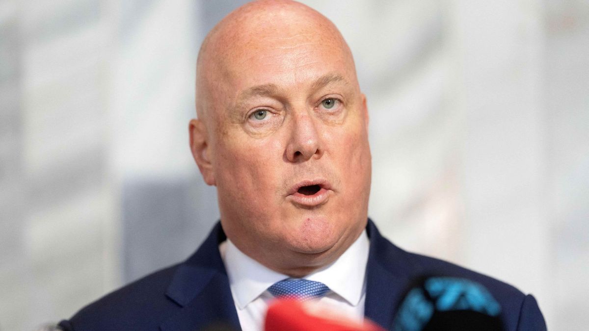 El primer ministro de Nueva Zelanda, Christopher Luxon