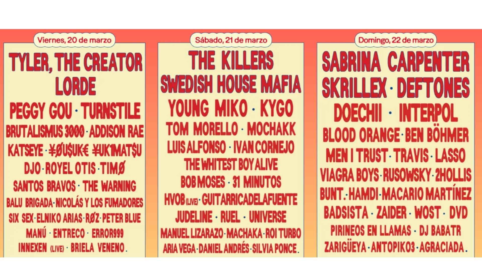 Joe Keery se presentará como Djo el 20 de marzo junto a artistas internacionales en el Parque Simón Bolívar.