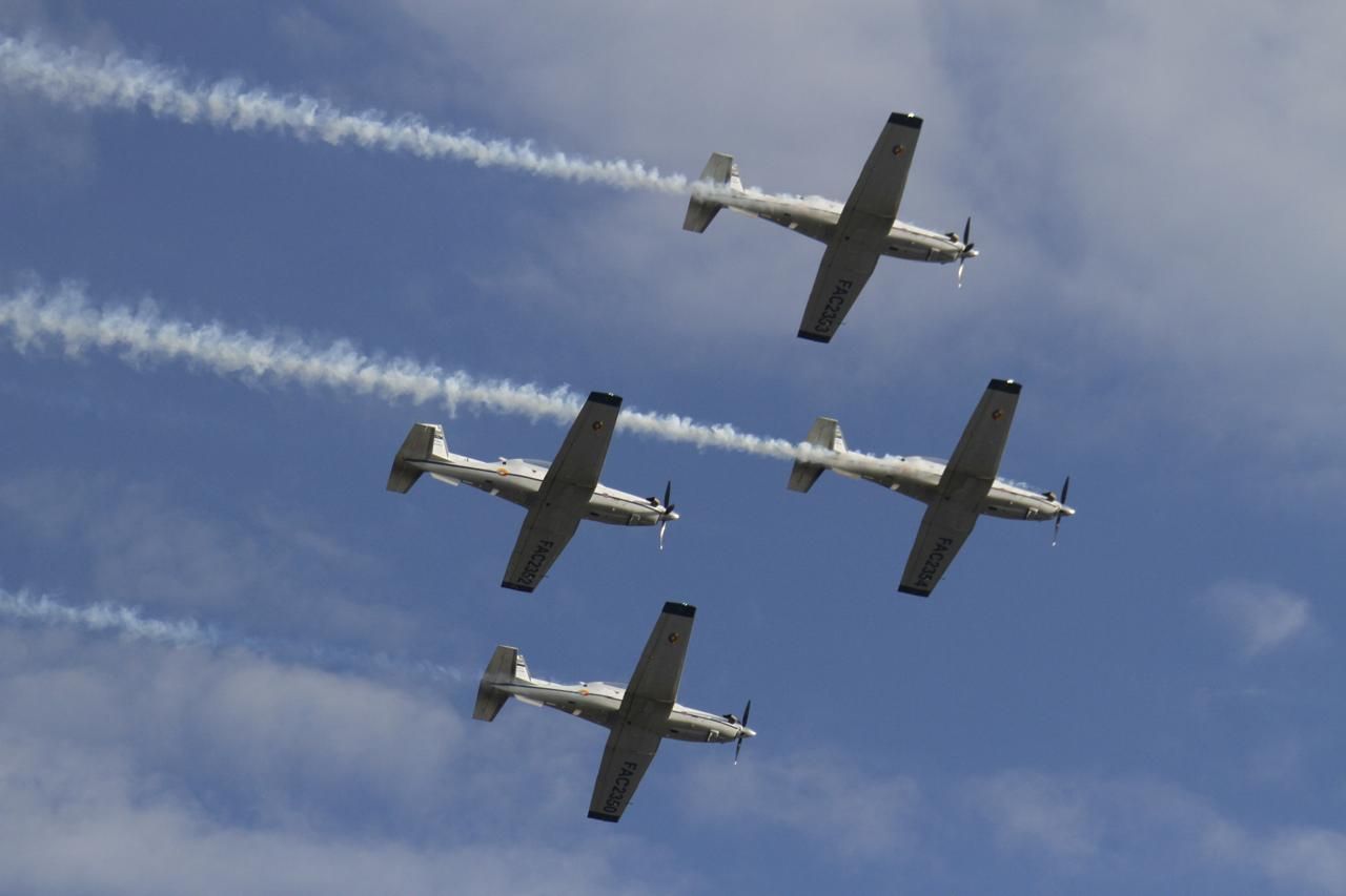 Aviones de la Fuerza Aeroespacial Colombiana.