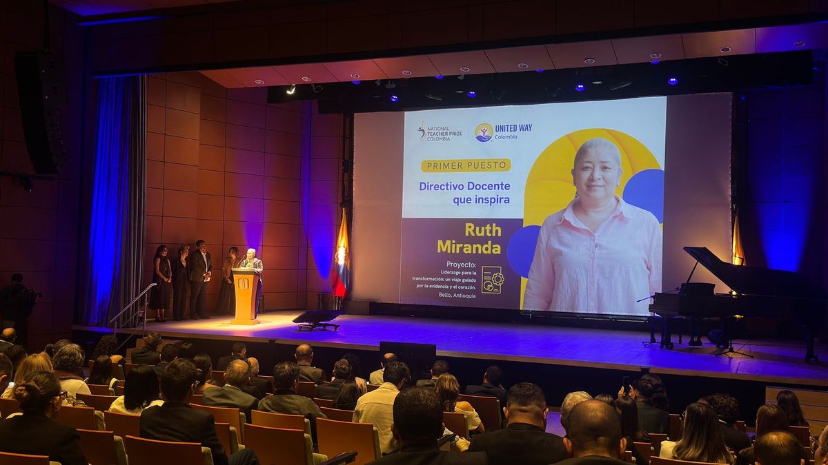 National Teacher Prize Colombia en Bogotá