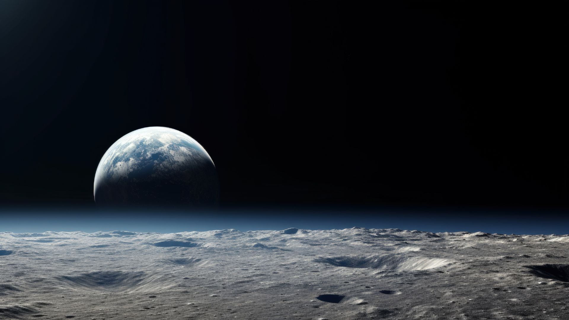 La Tierra iluminará la cara oculta de la Luna.