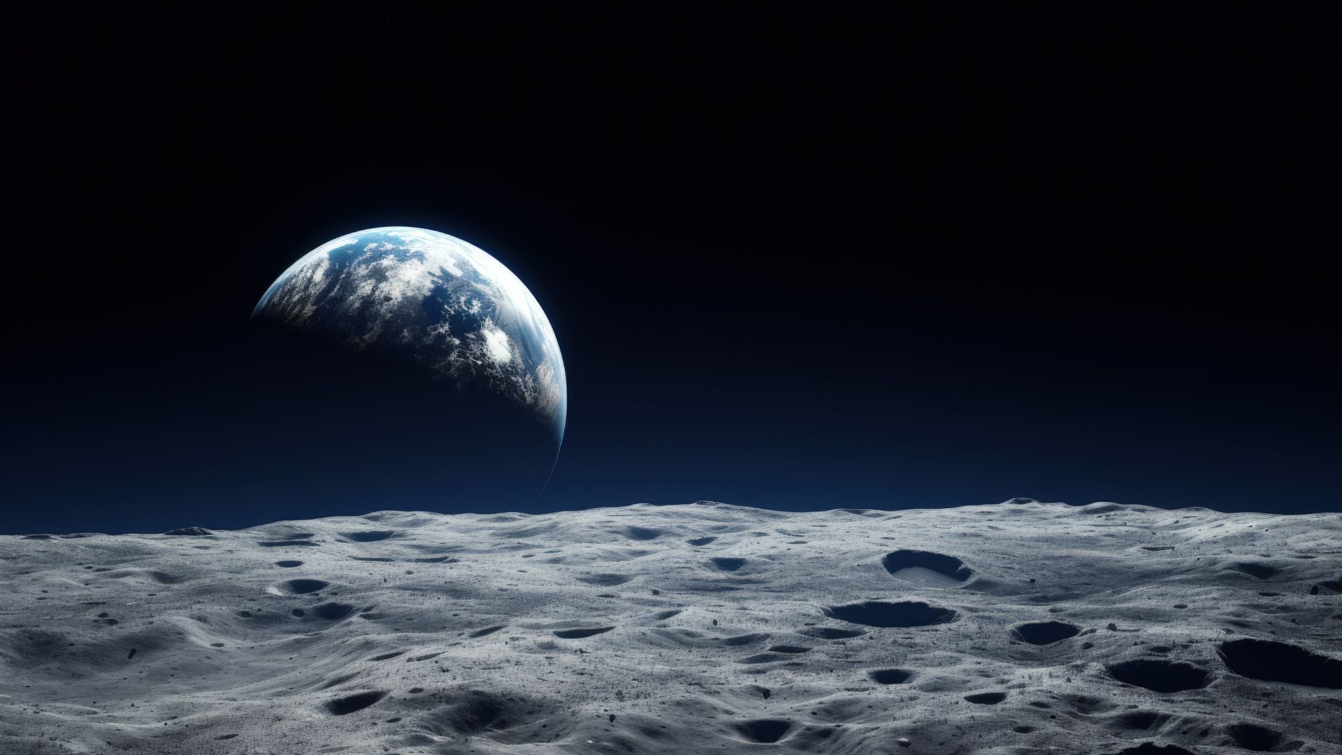 La Luna es el satélite natural de la Tierra.