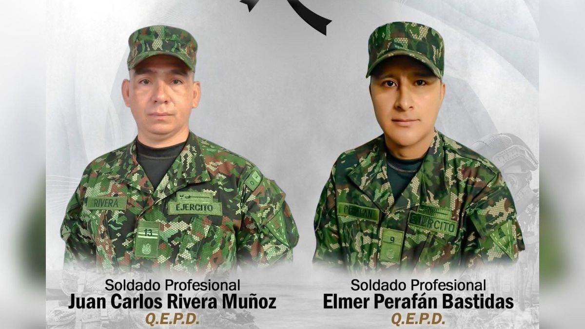 Militares muertos en Arauca